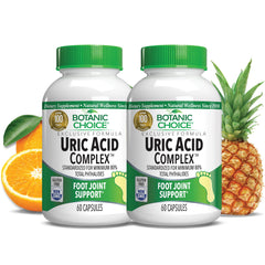 Botanic Choice Uric Acid Complex bottle with label