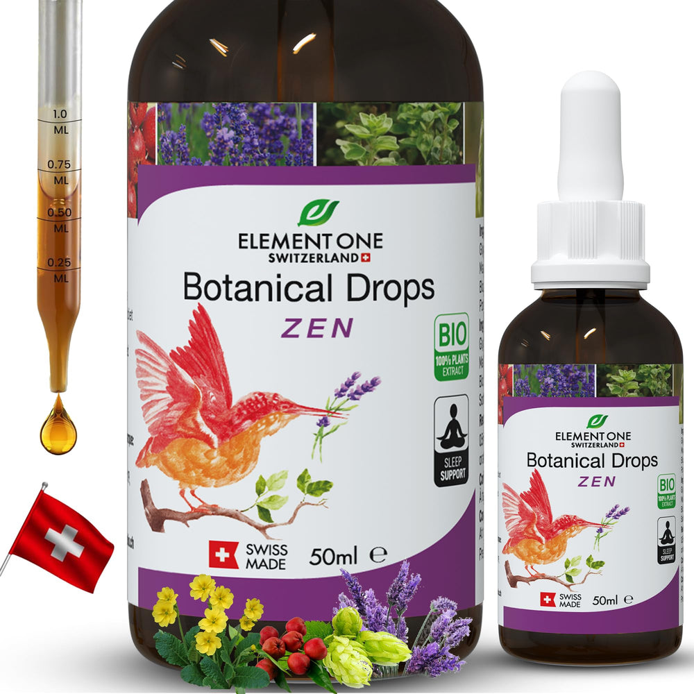 Botanical Zen Drops bottle
