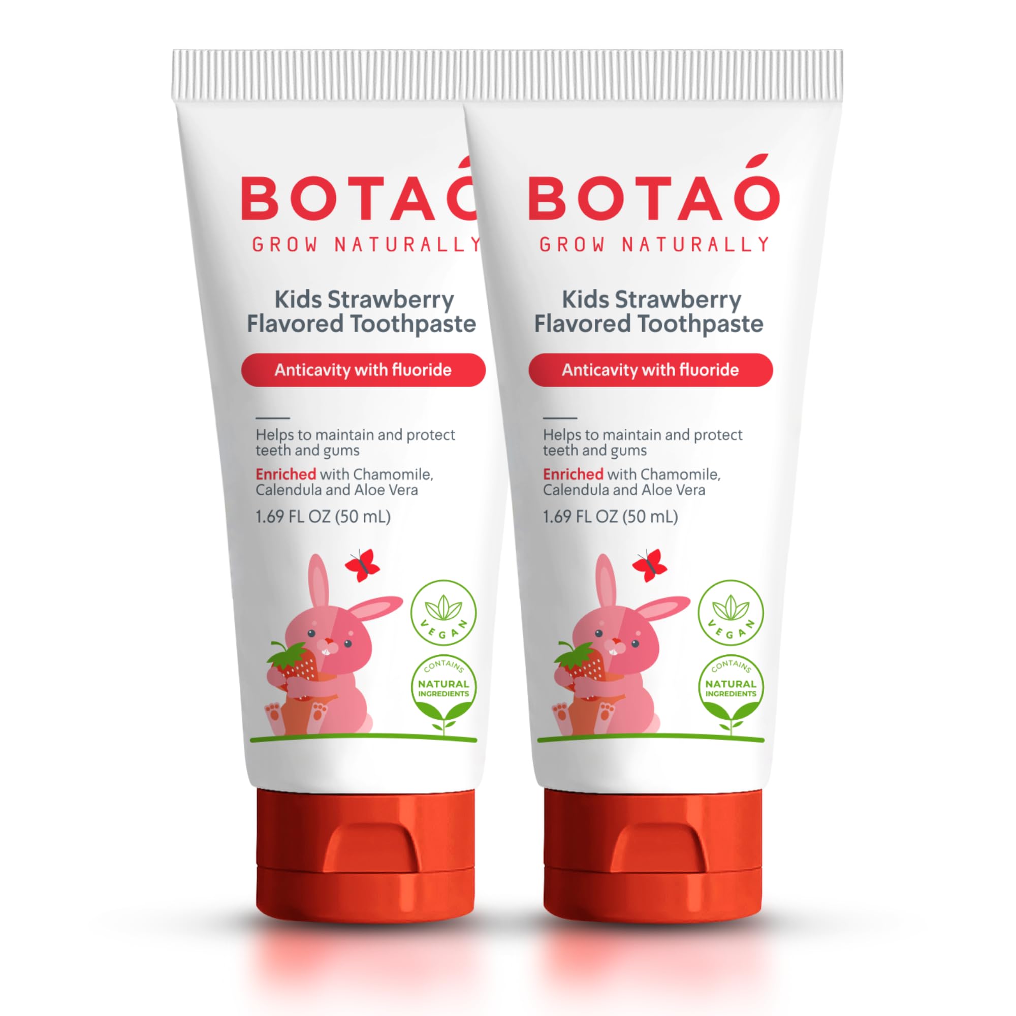 BOTAO Kids Toothpaste 2-pack hero image
