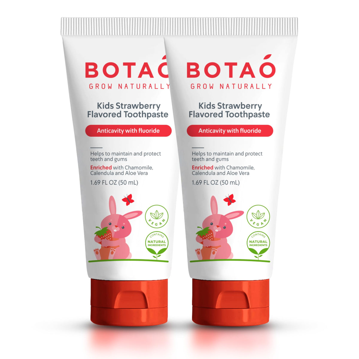 BOTAO Kids Toothpaste 2-pack hero image