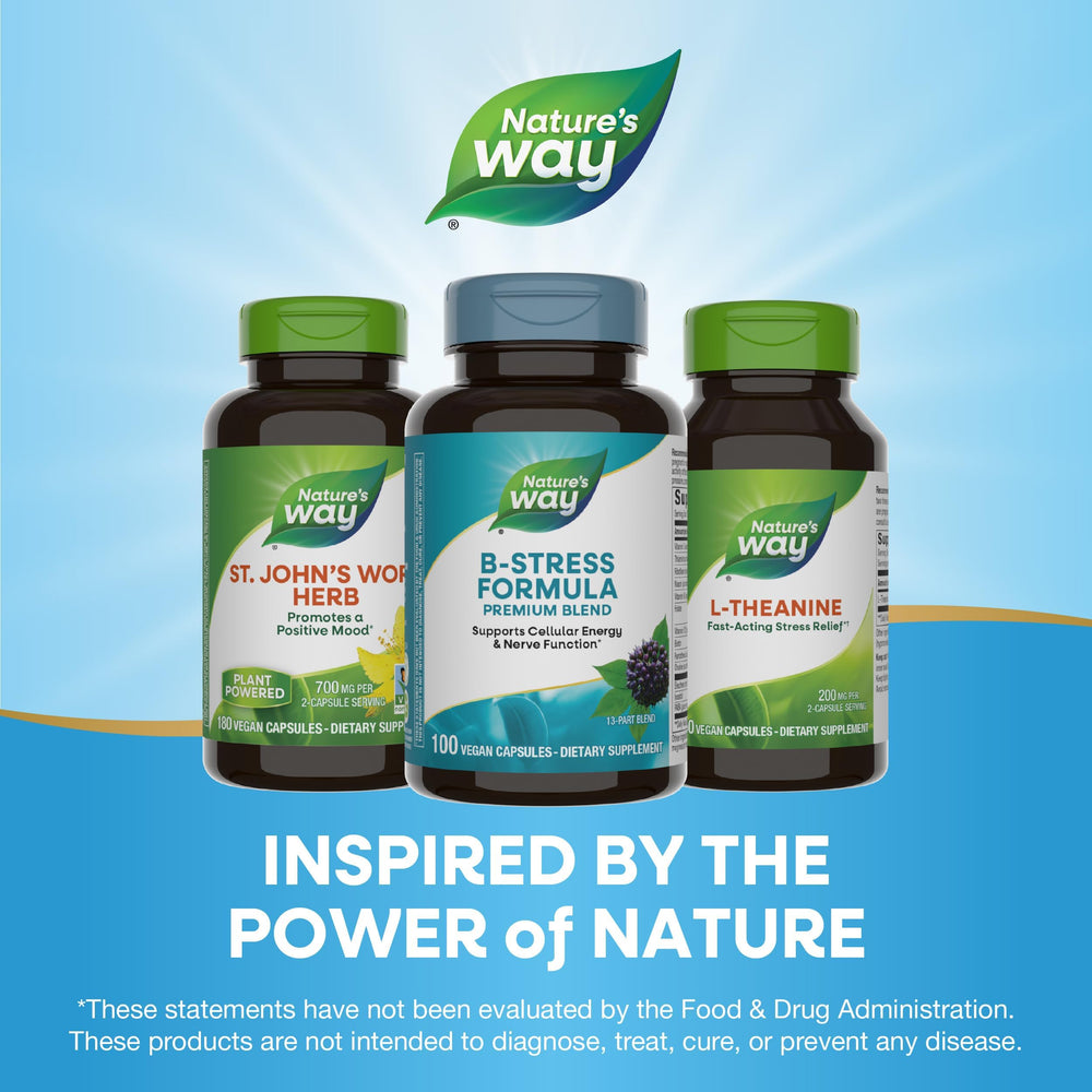 Ingredient and bottle label close-up for Nature's Way Vitamin C with Rose Hips