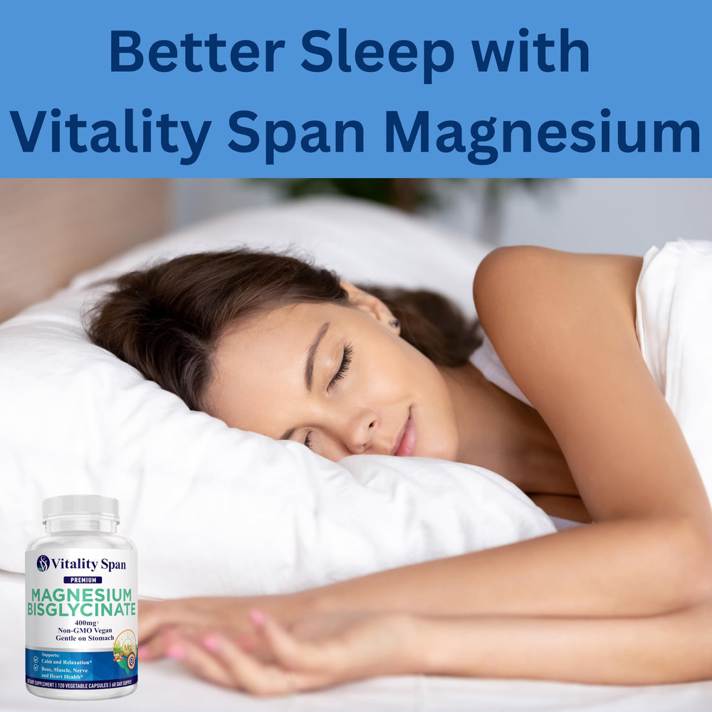 Bottle of magnesium supplement on white background.