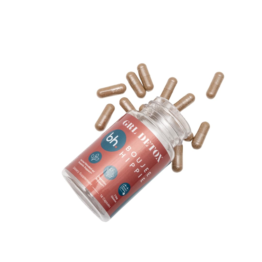 Boujee Hippie GRL Detox daily routine shot suggests simple integration.