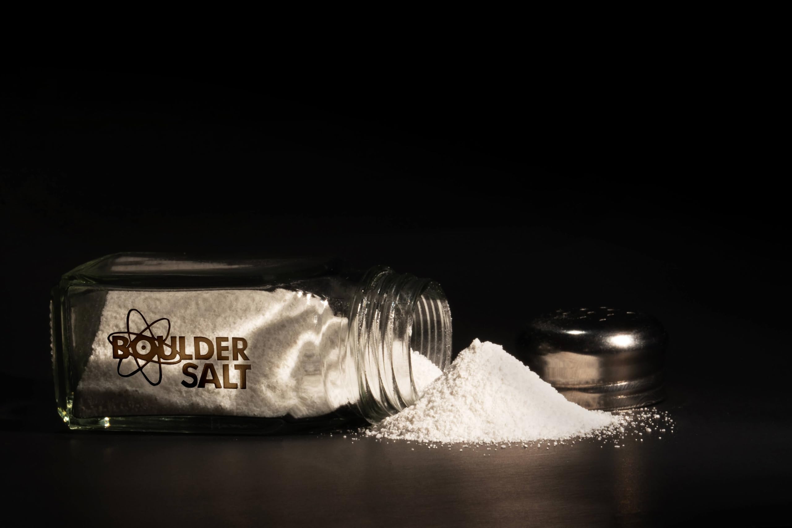 Boulder Salt Colorado-made packaging emphasizes local, additive-free electrolyte option.
