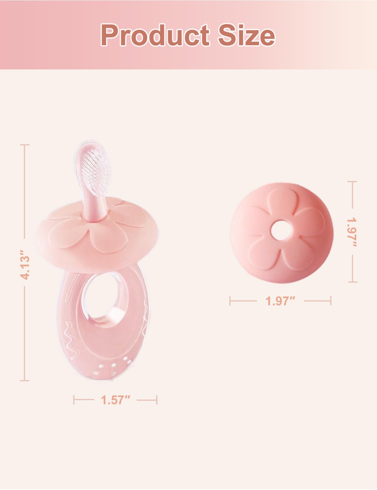 Back of toothbrush head doubles as tongue cleaner