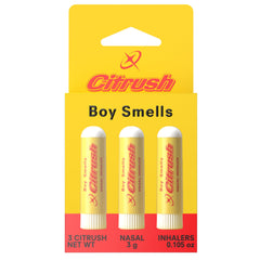 Citrus Sniffer Nasal Stick packaging displayed on white background