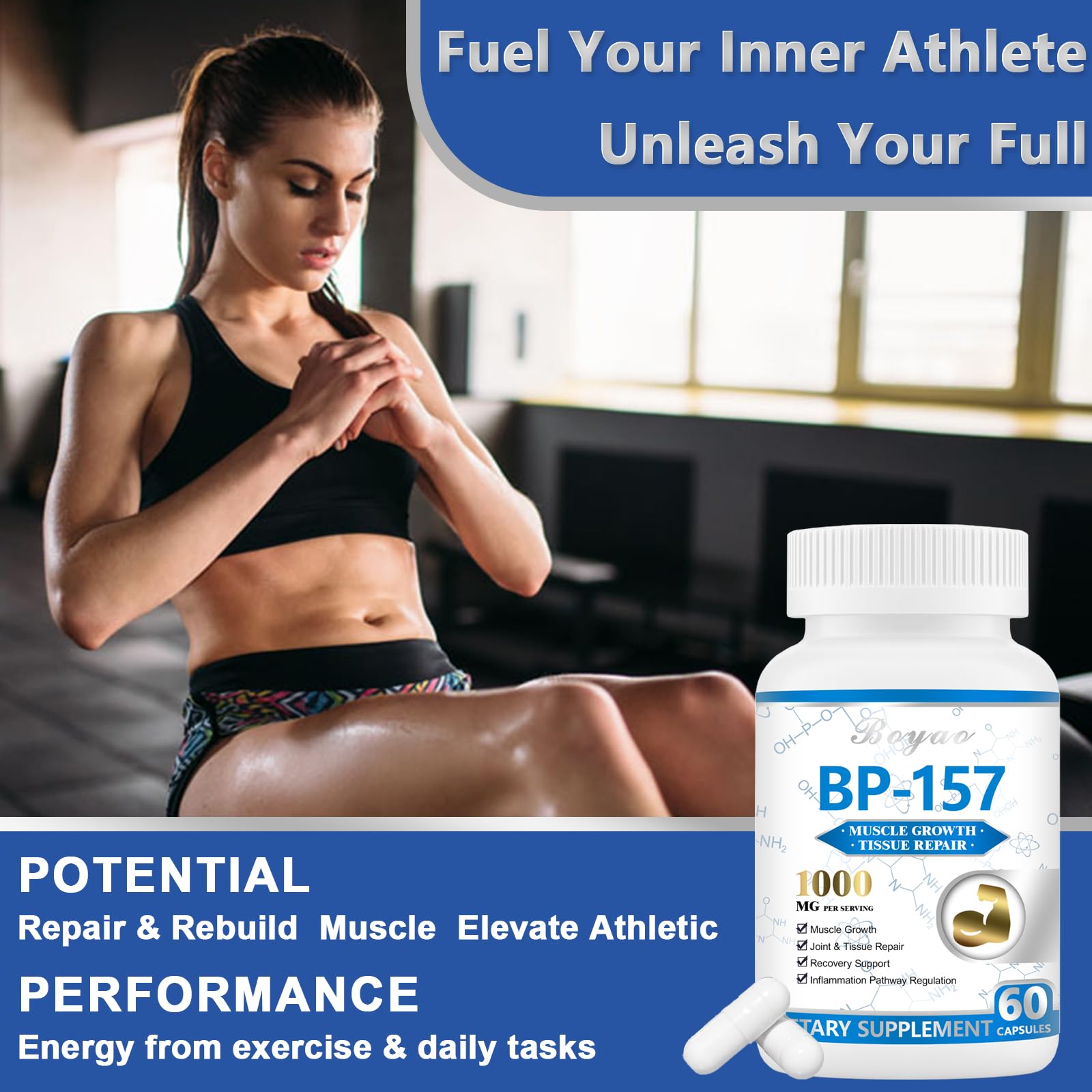 BOYAO BP157 daily-dose—two capsules a day for steady use.