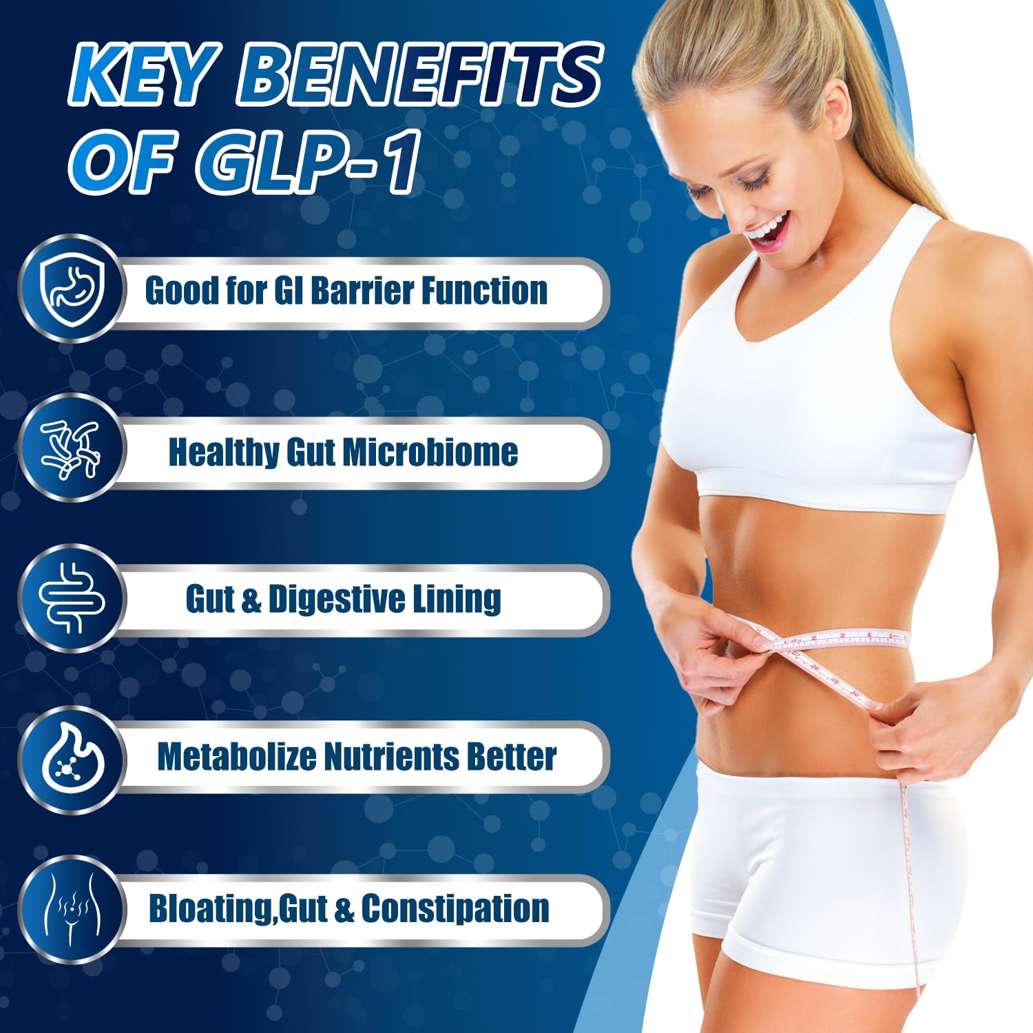 BOYAO GLP-1 packaging label closeup communicates advanced, non-GMO quality.