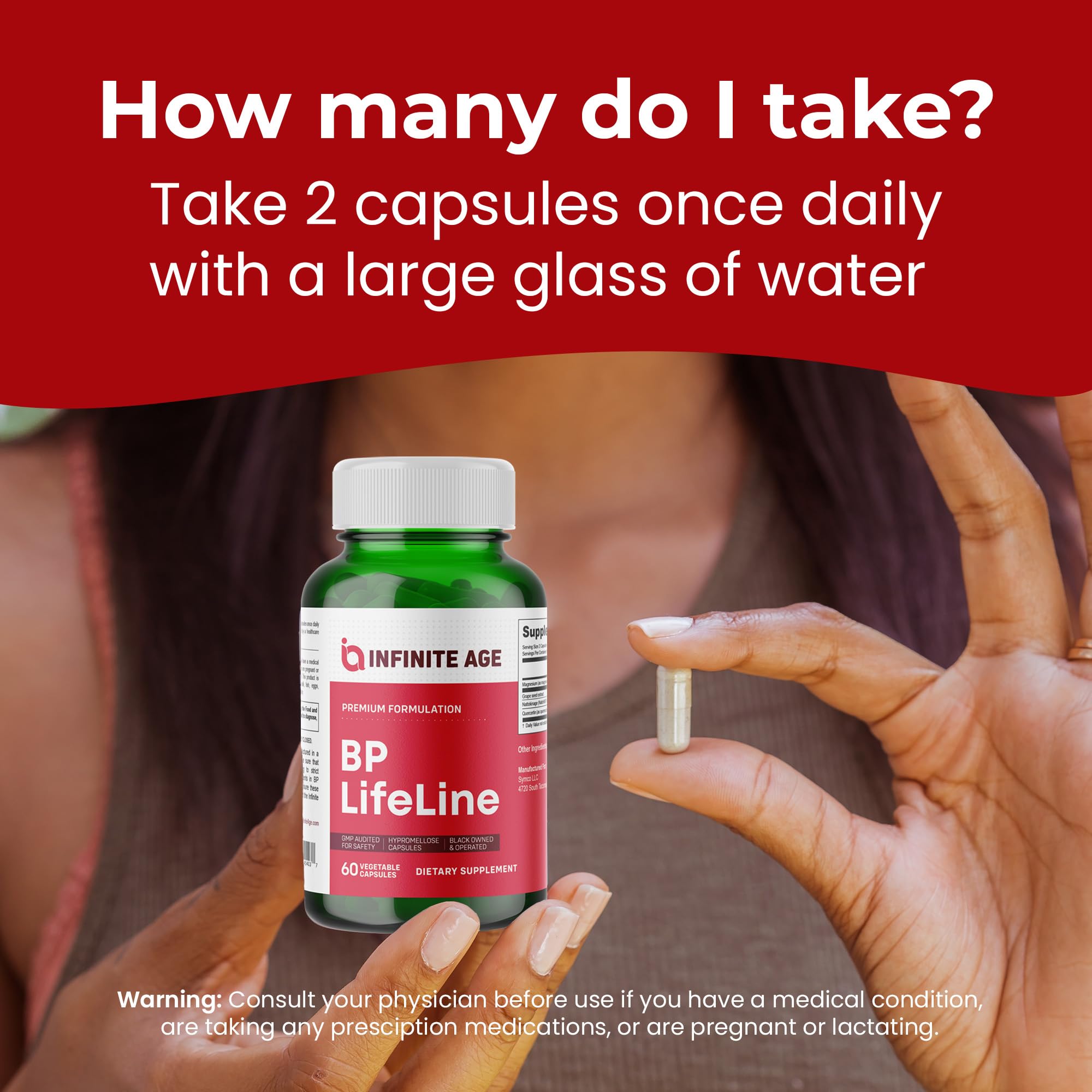 Quercetin and Magnesium ingredients in BP Lifeline Capsules