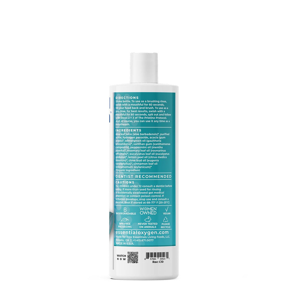 Eco-friendly, BPA-free packaging for Essential Oxygen