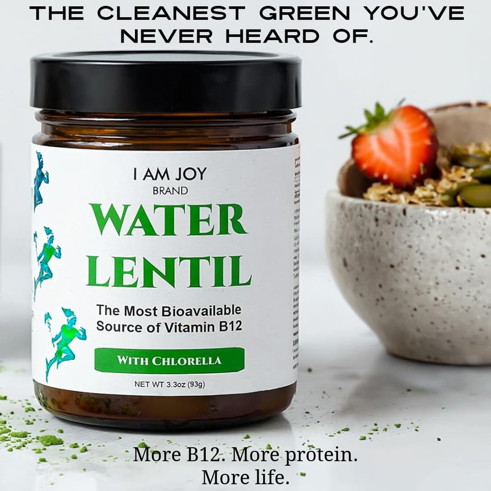 BPA-free jar packaging for Water Lentil Protein Powder