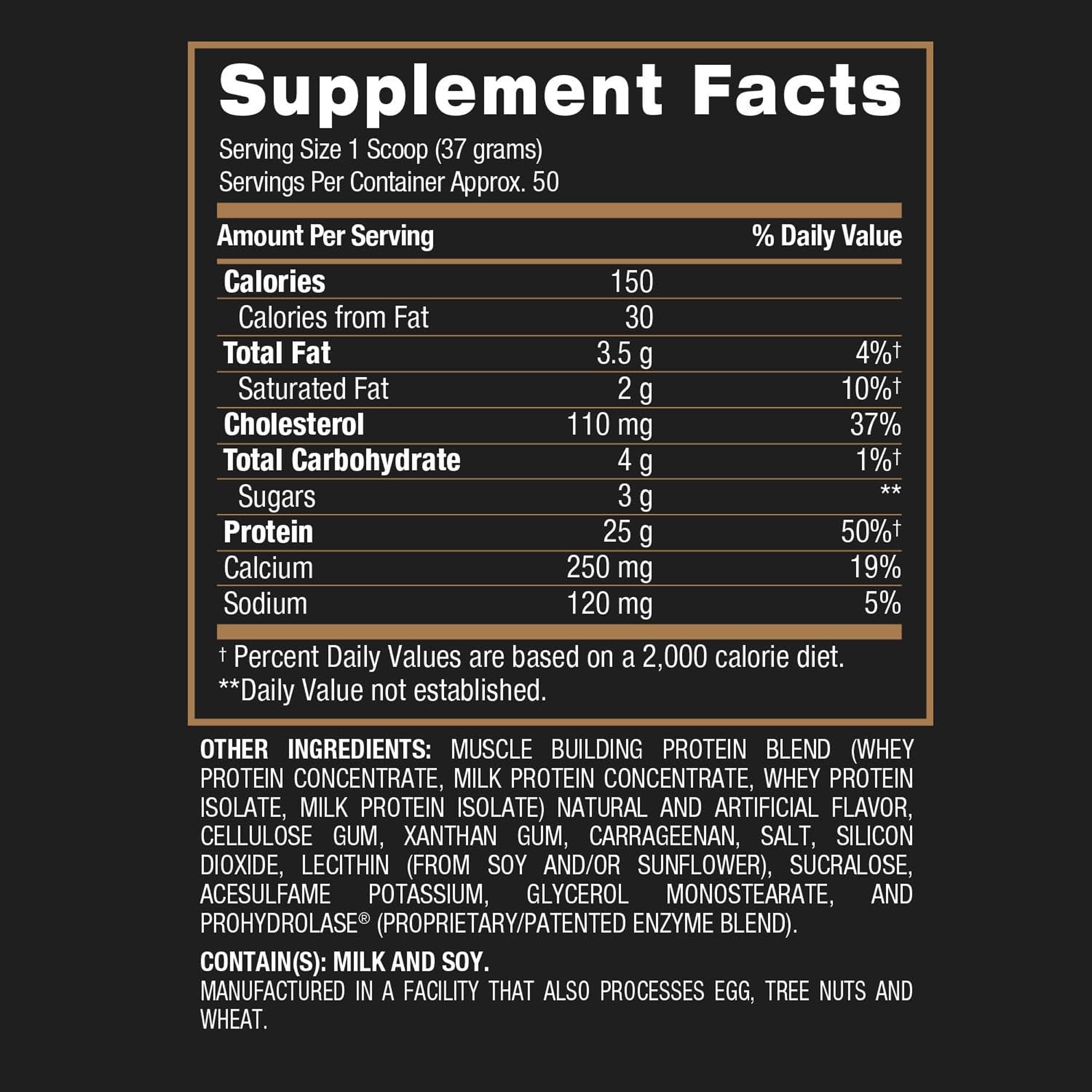 BPI Sports Whey HD third-party testing badge on label.