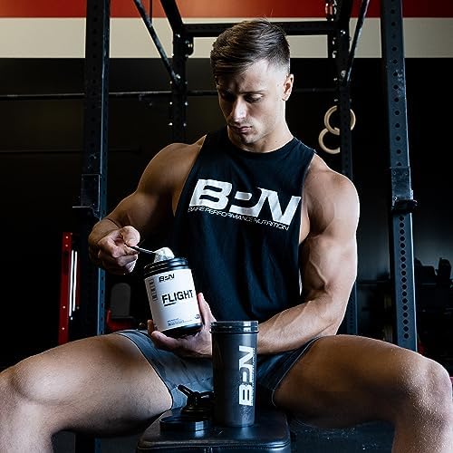 Back label showing ingredients on BPN Flight Pre Workout
