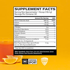 BPN Flight Pre Workout Pink Lemonade 30 servings packshot.