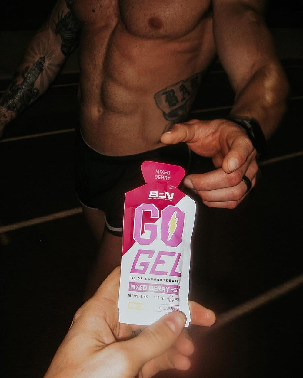 Go Gel Endurance ingredients panel
