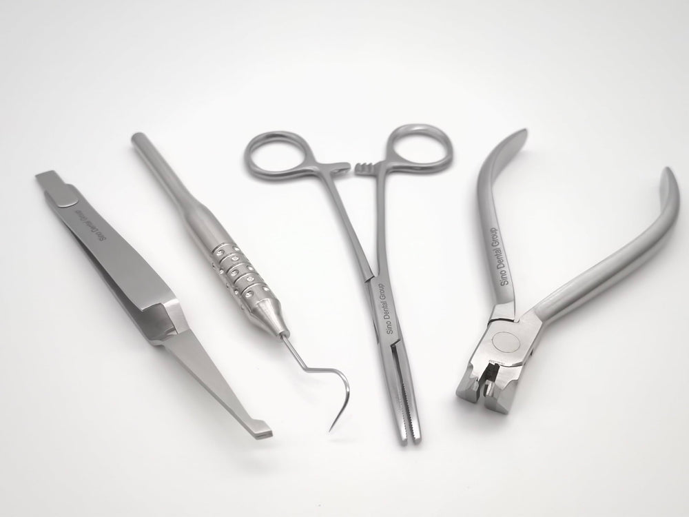 All-in-one 4-piece braces DIY kit ready for use