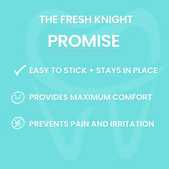10 individual cases with wax strips for braces and aligners