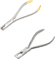 Braces wire cutter with long handle for back teeth access