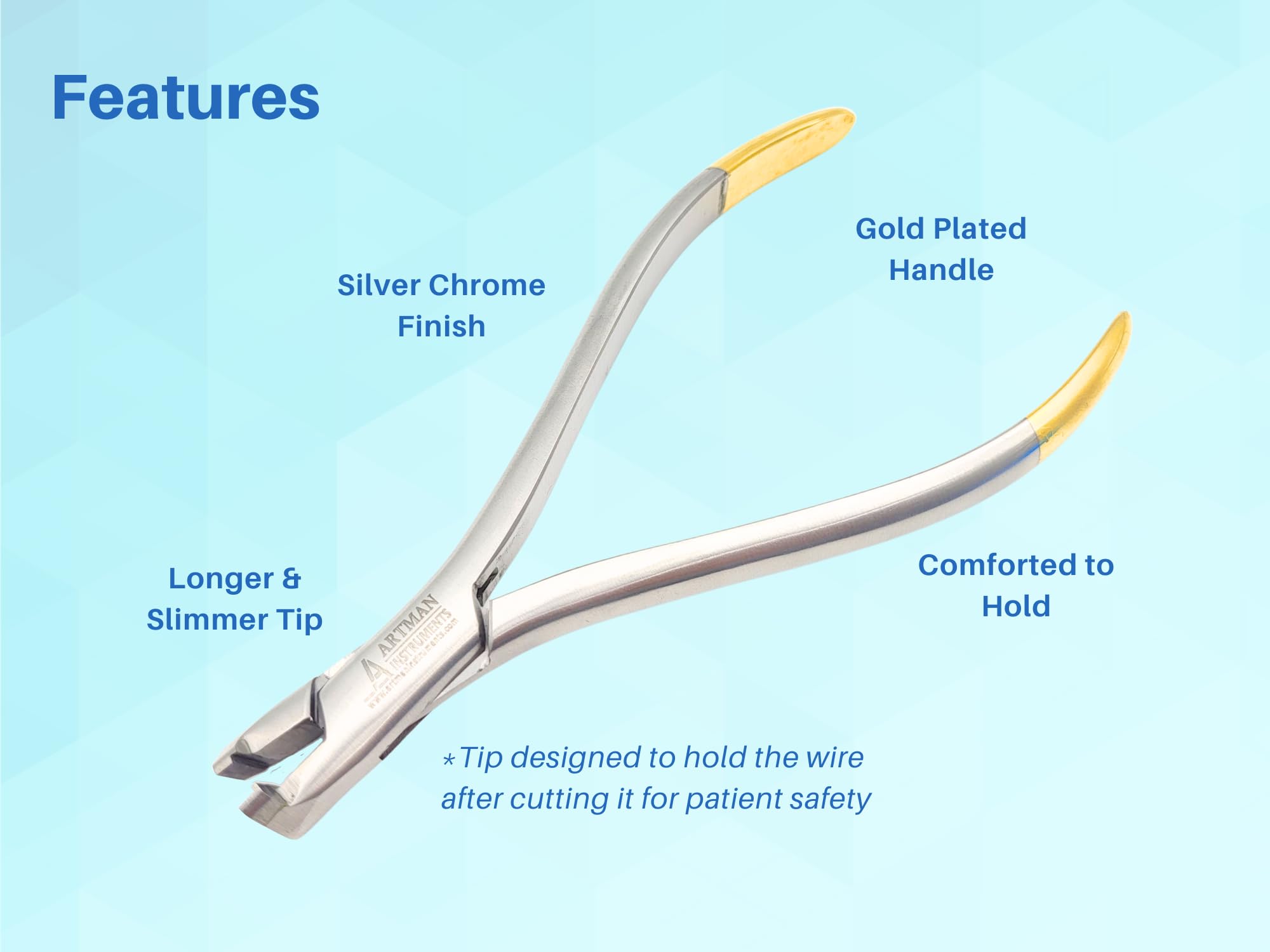 Compact cutting head for safer use