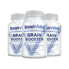 Brain Booster bottle – front view