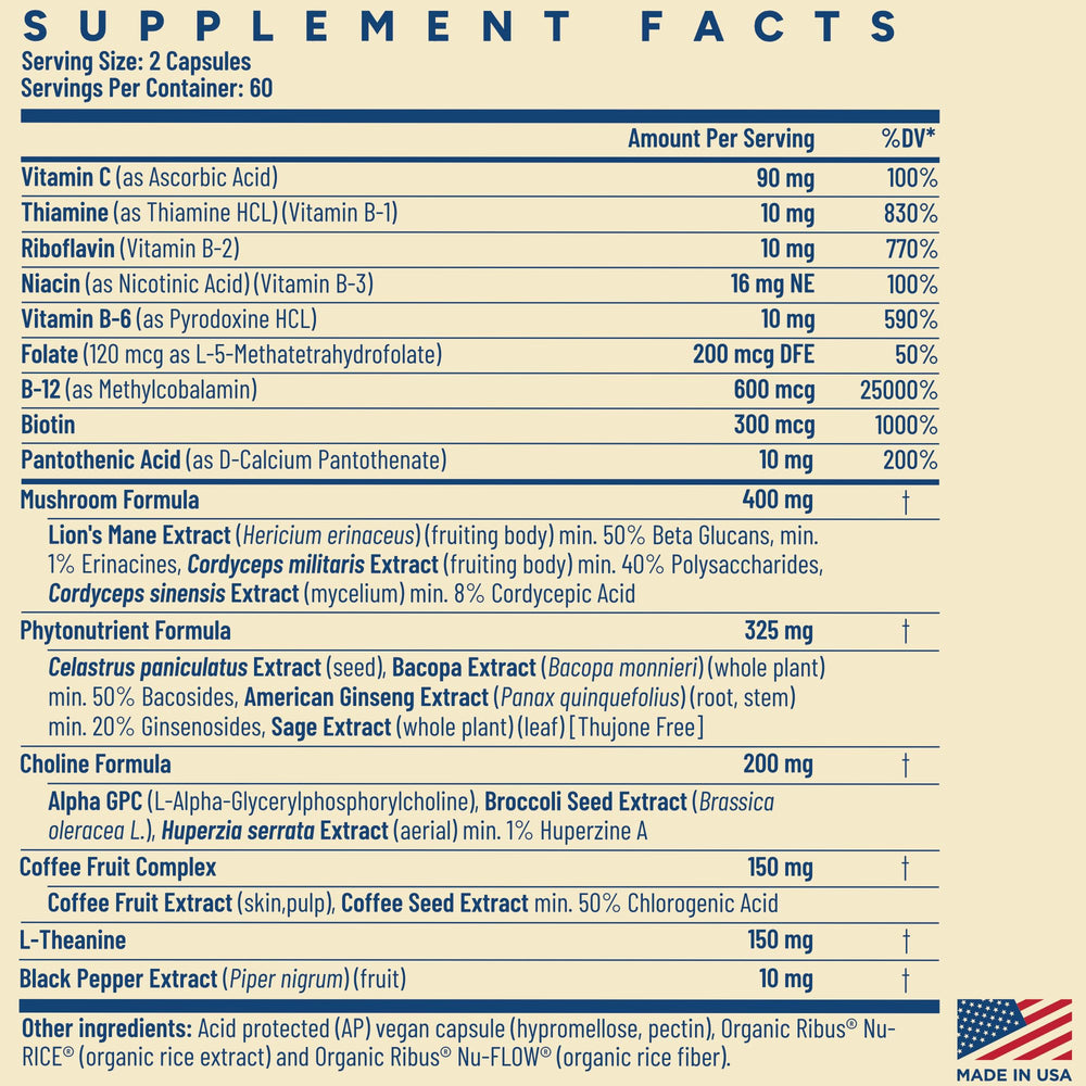 Huperzine A included in Brain-fx formula