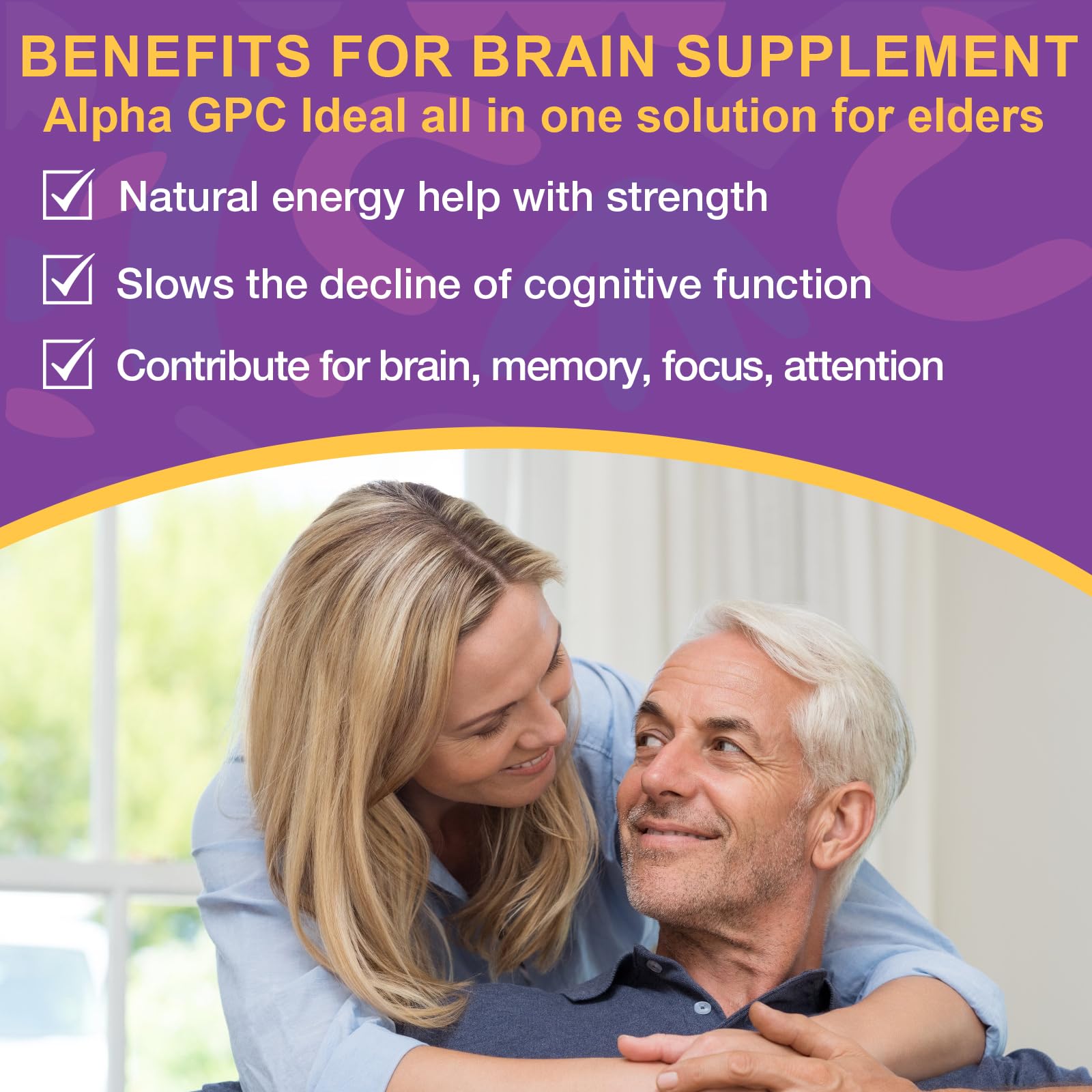 Brain health concept graphic focusing on memory and concentration