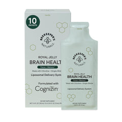 Liposomal brain health packets with vanilla flavor and royal jelly