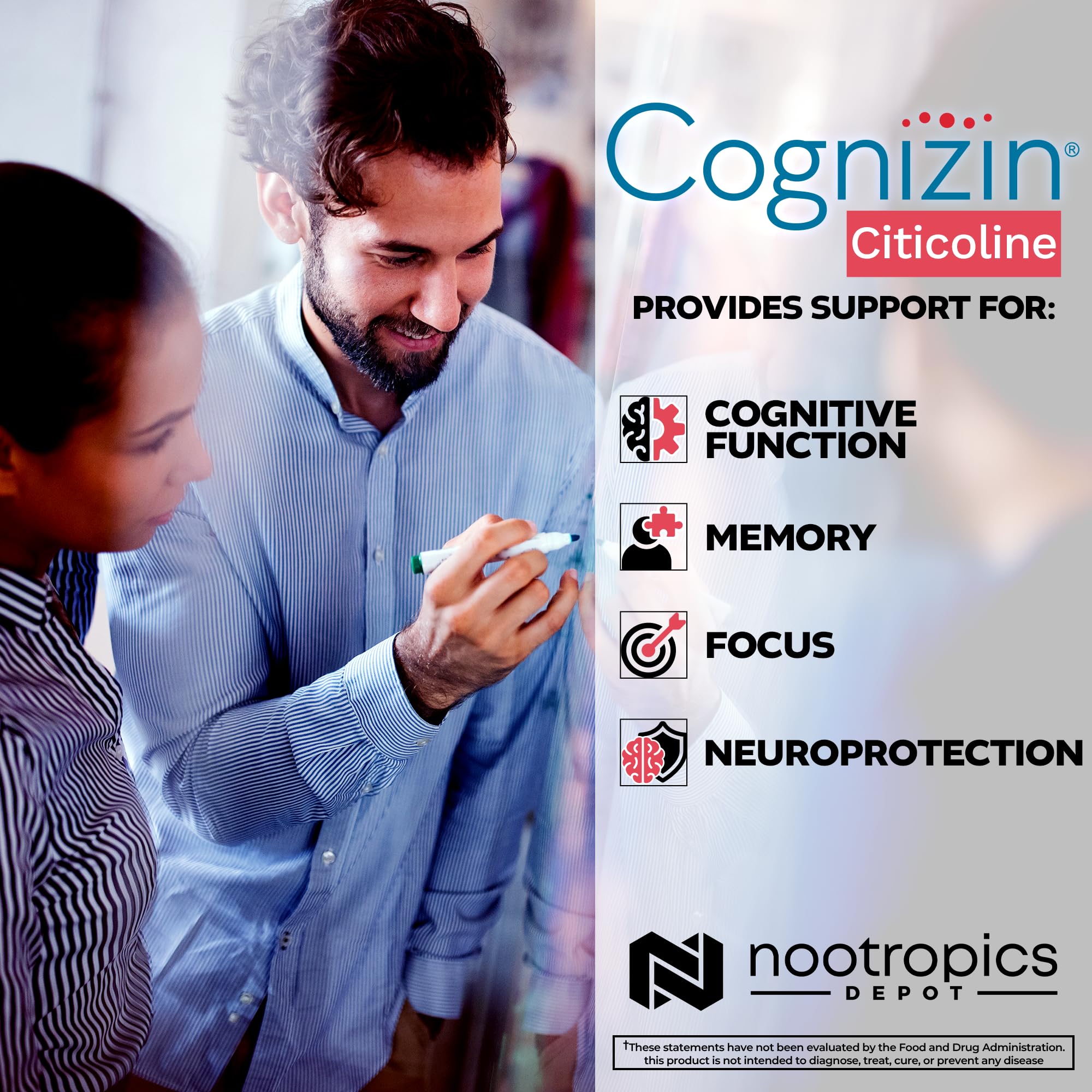 Brain health supplement Cognizin banner