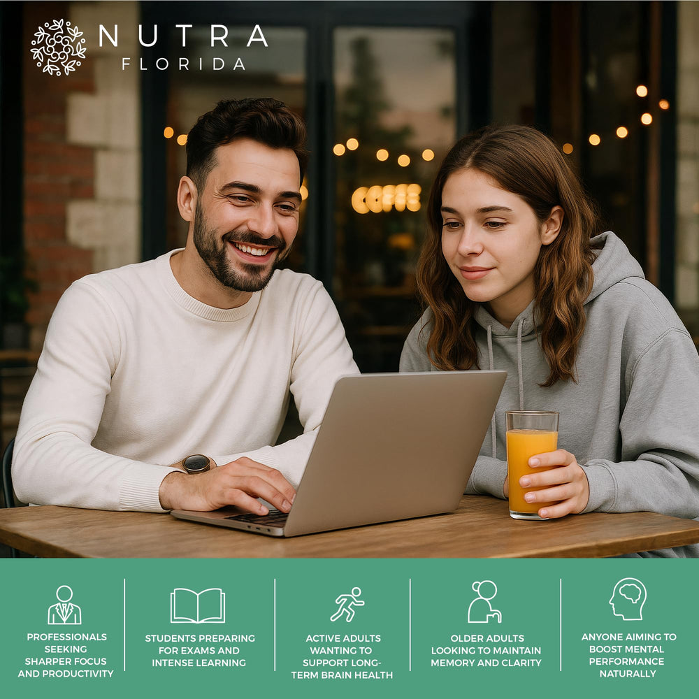 Final product packaging and branding for brain health supplement