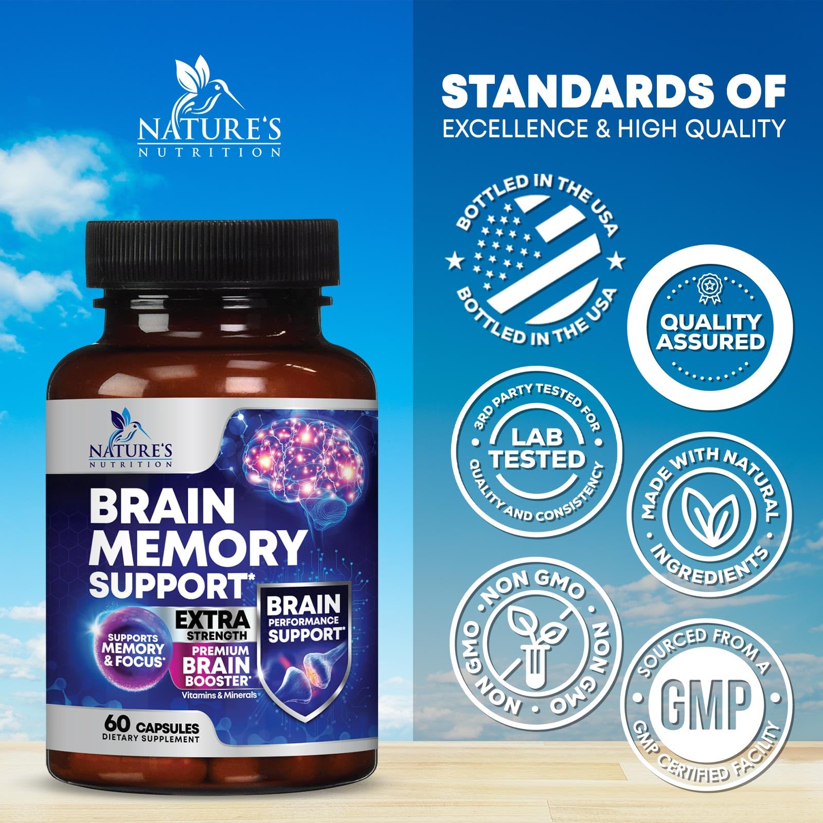 Lifestyle image illustrating focus and mental clarity