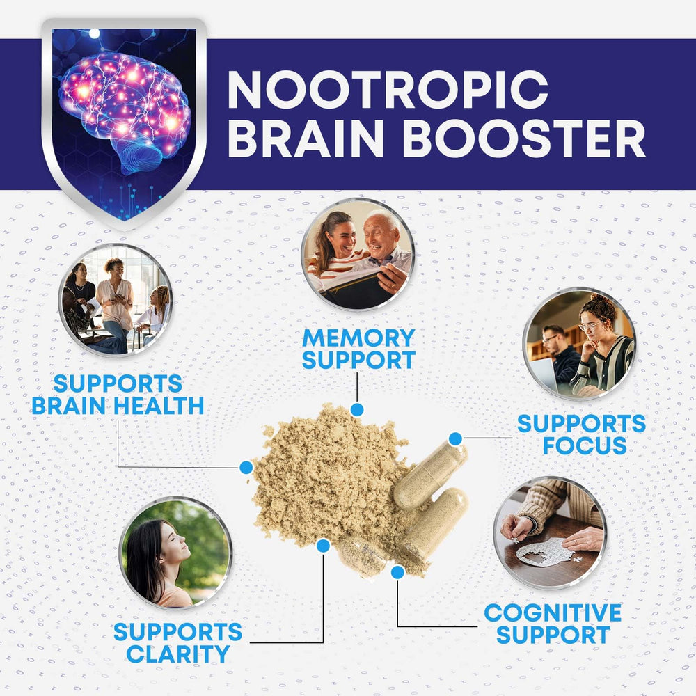 Brain health vitamins including B12 and Vitamin C