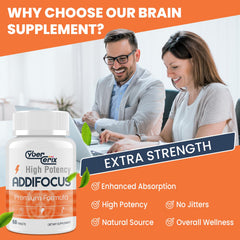 Herbal extracts include Bacopa Monnieri, Rhodiola, Lion's Mane