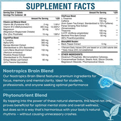 Capsules of the 17-in-1 brain supplement