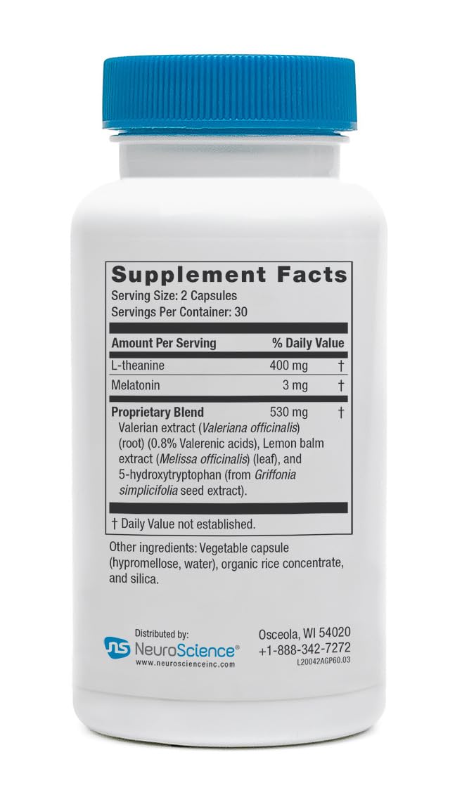 Illustration showing brain support and sleep aid concept