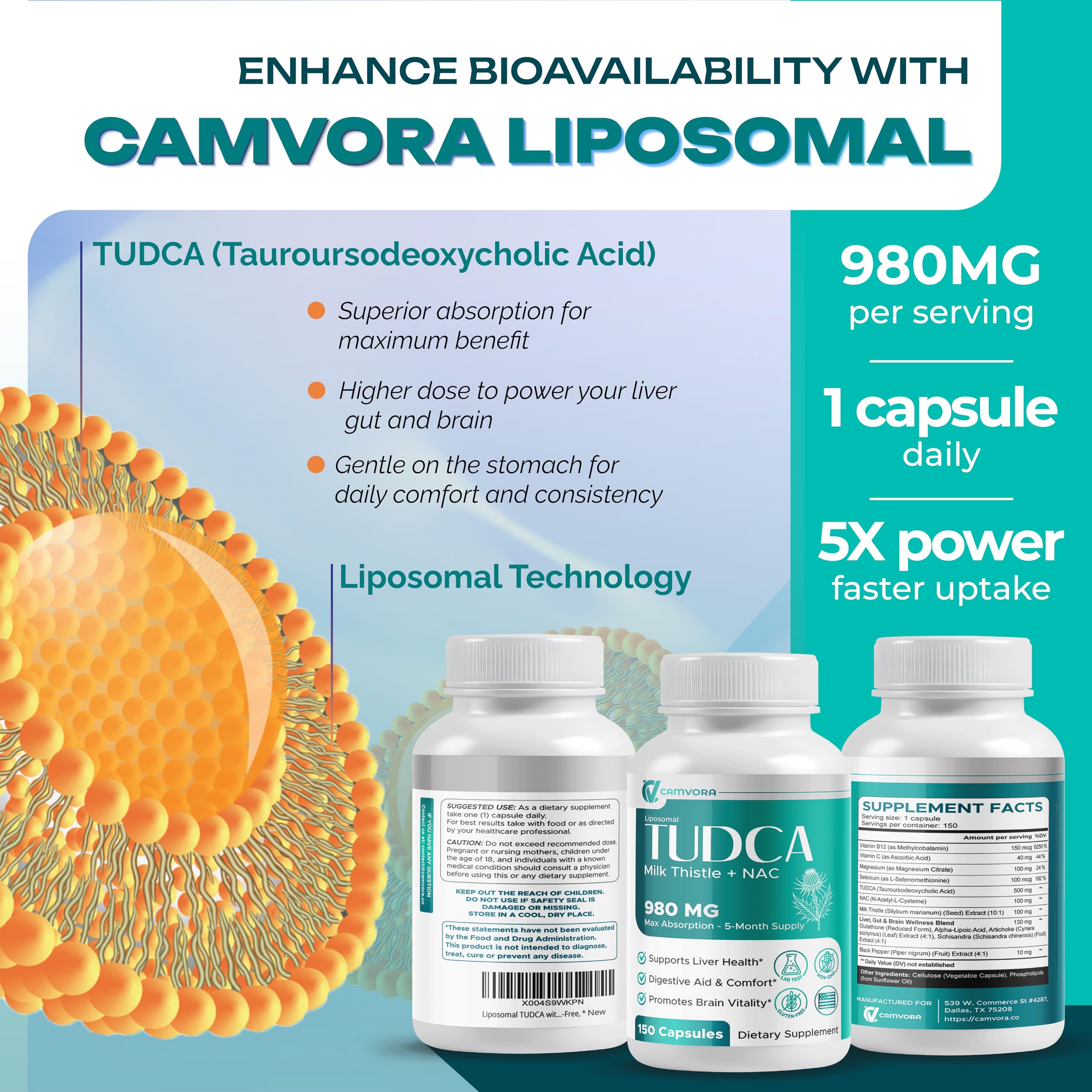 Brain wellness blend with B12, Vitamin C, glutathione and alpha-lipoic acid