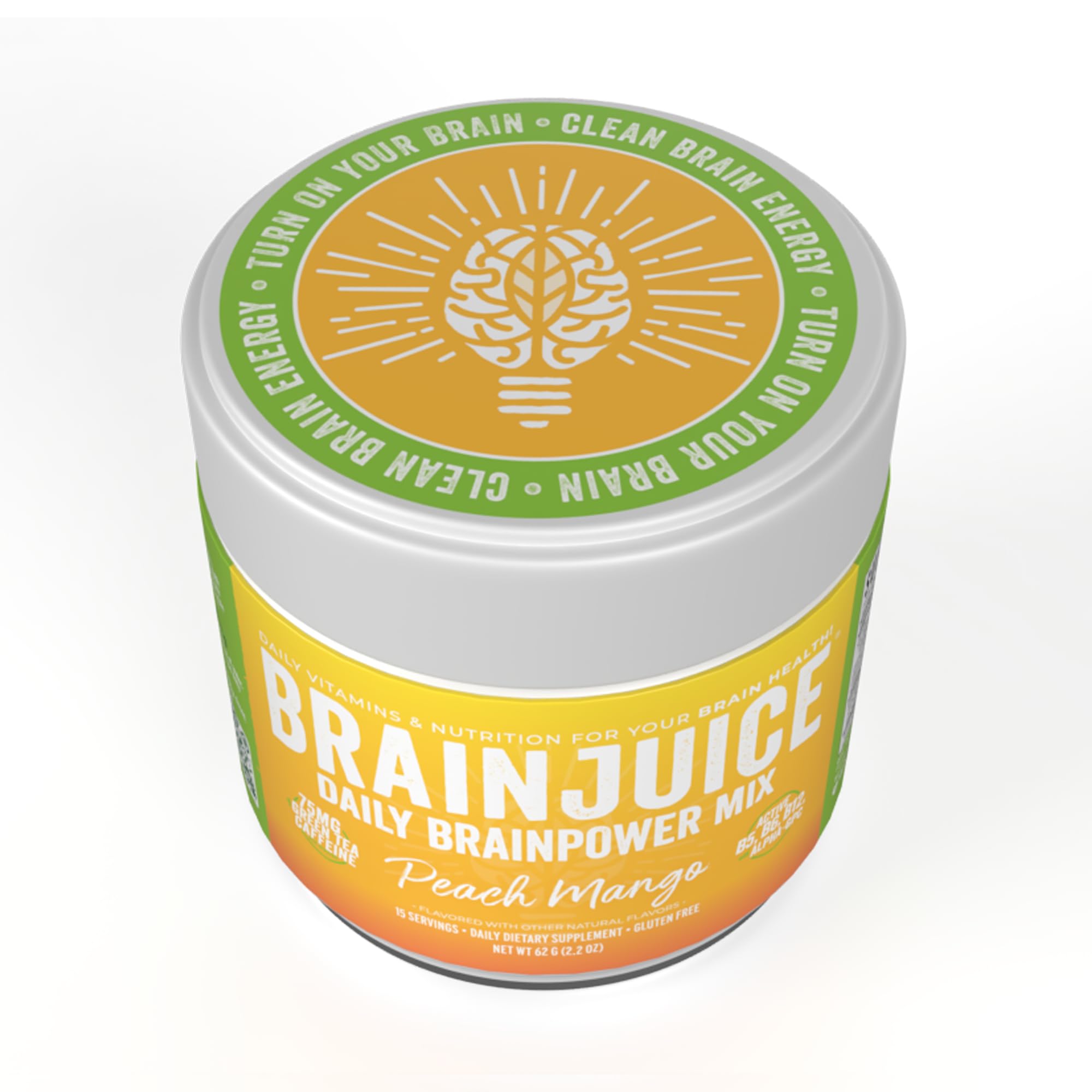 GMP facility production badge for BrainJuice Nootropics