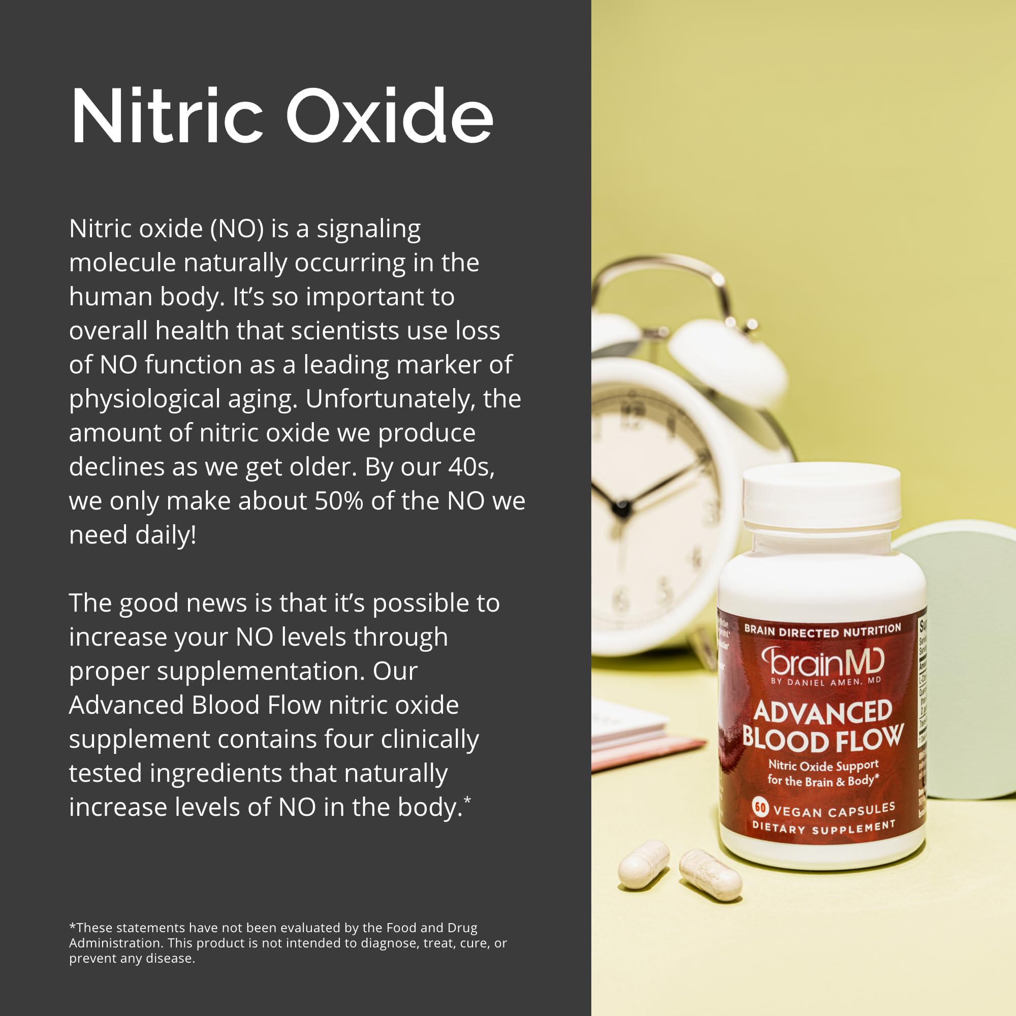 BrainMD Advanced Blood Flow during workout scene suggests improved endurance and recovery.