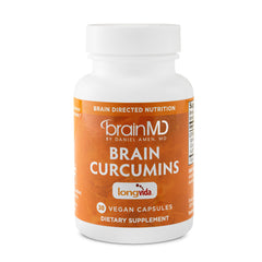 BrainMD Brain Curcumins bottle and label