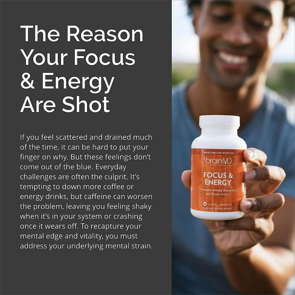 Label highlighting caffeine-free and gluten-free formulation