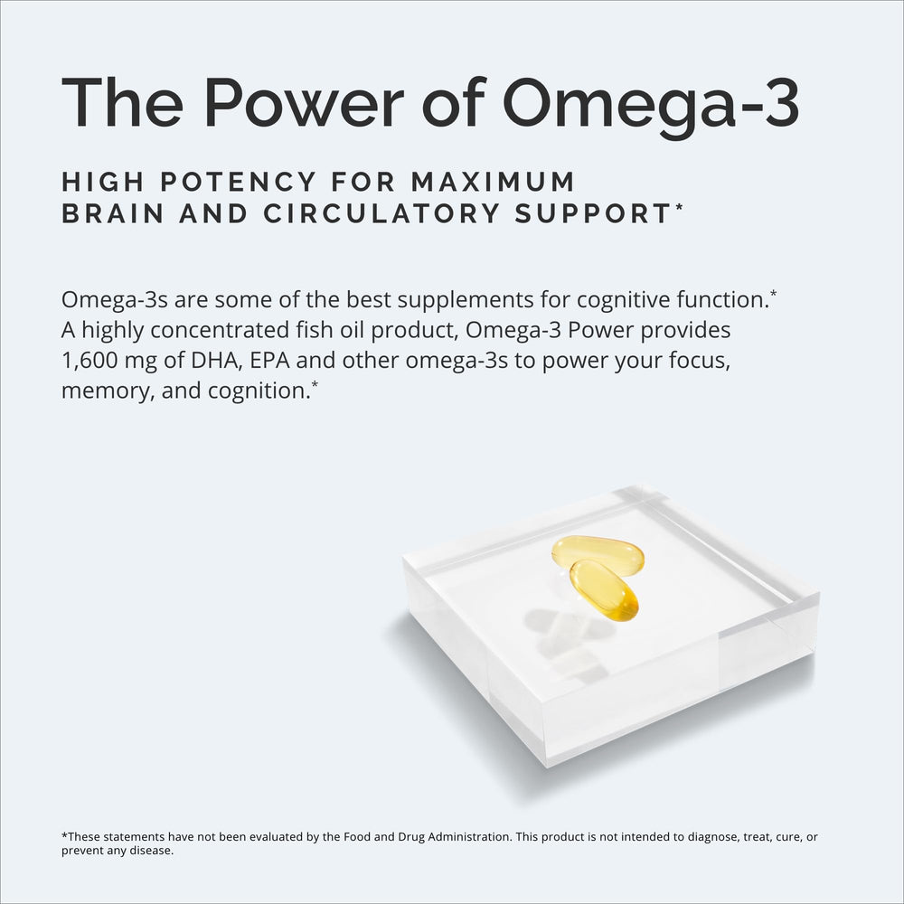 DHA and EPA omega-3 illustration