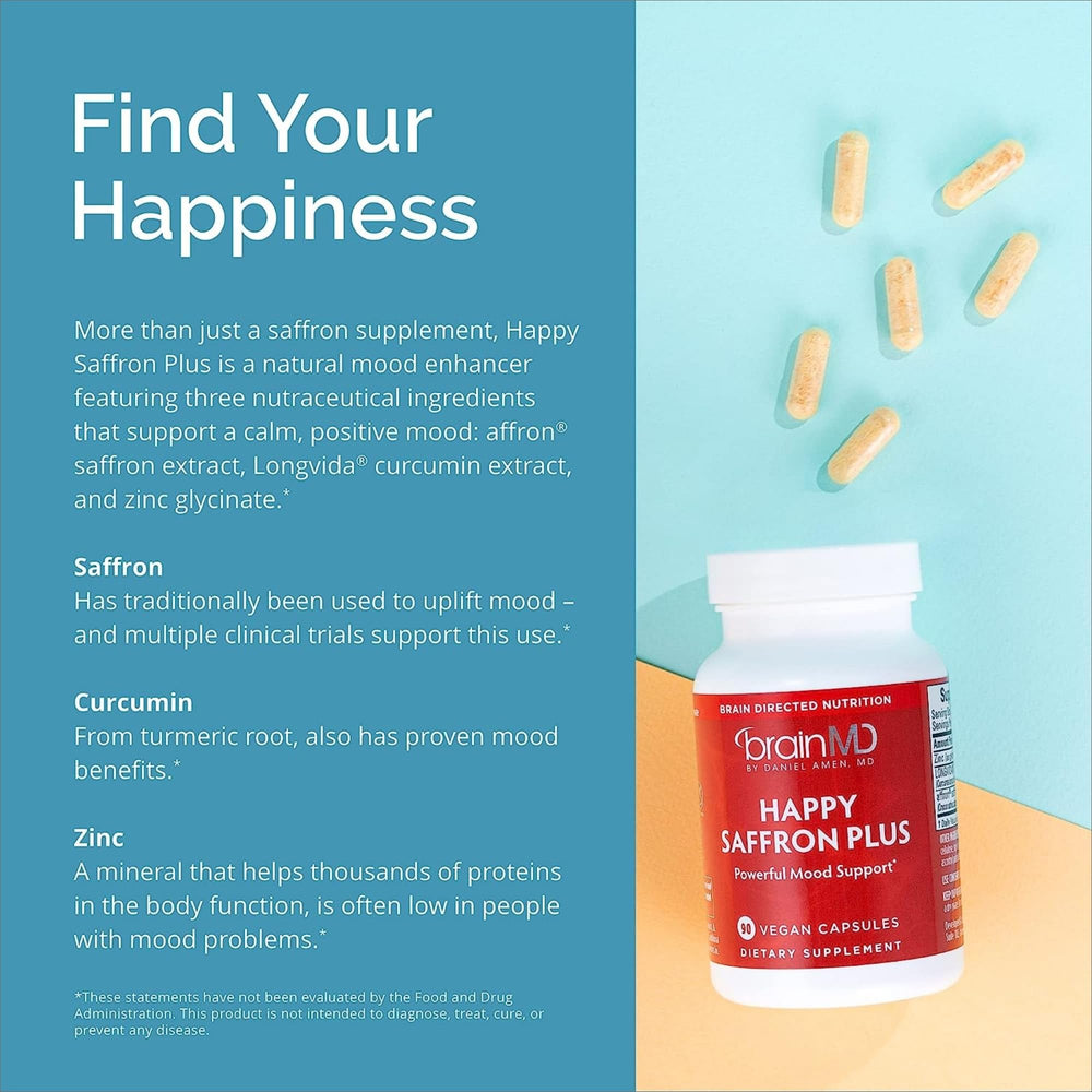 Vegan, gluten-free BrainMD supplement packaging