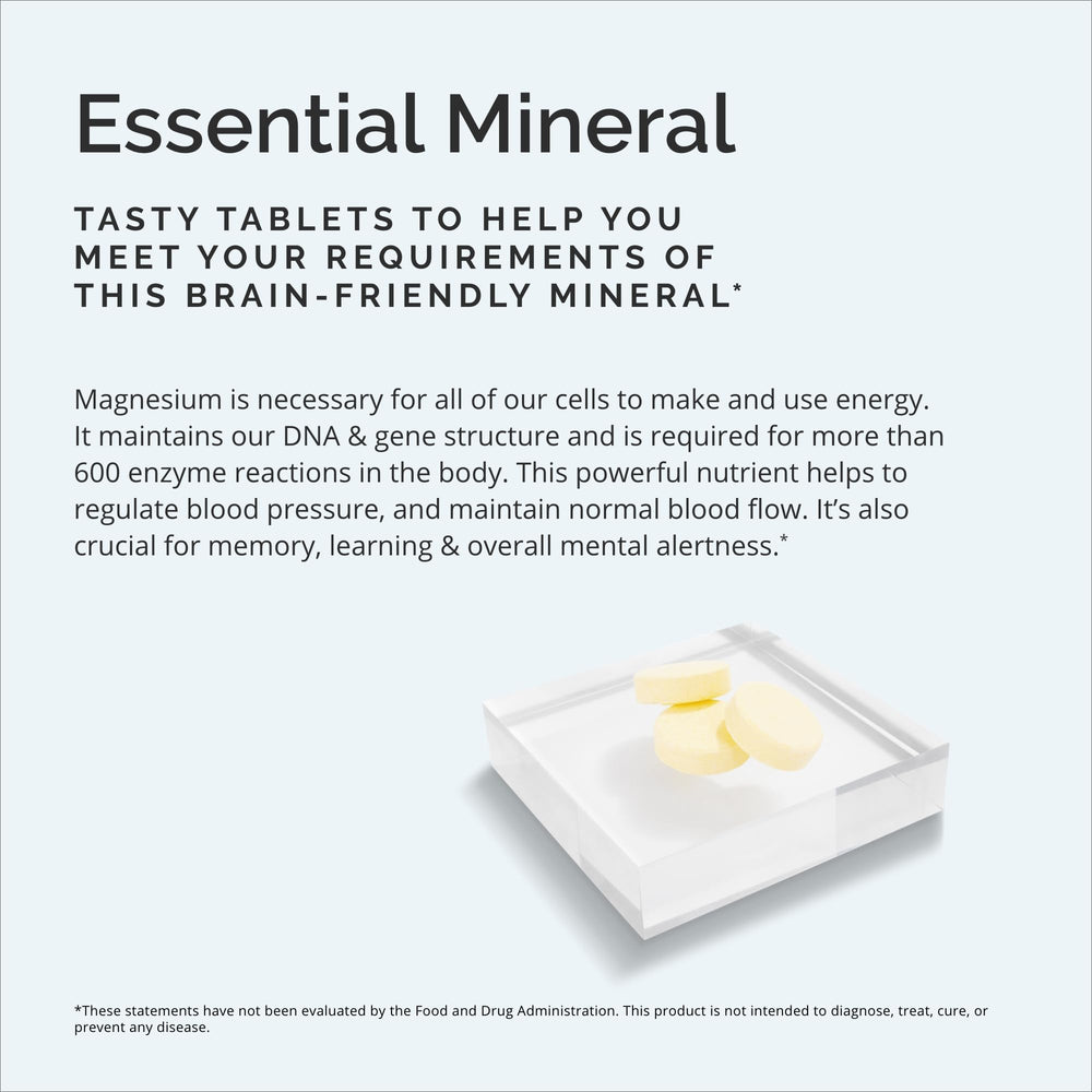 BrainMD Magnesium Chewables Citrus packaging bottle