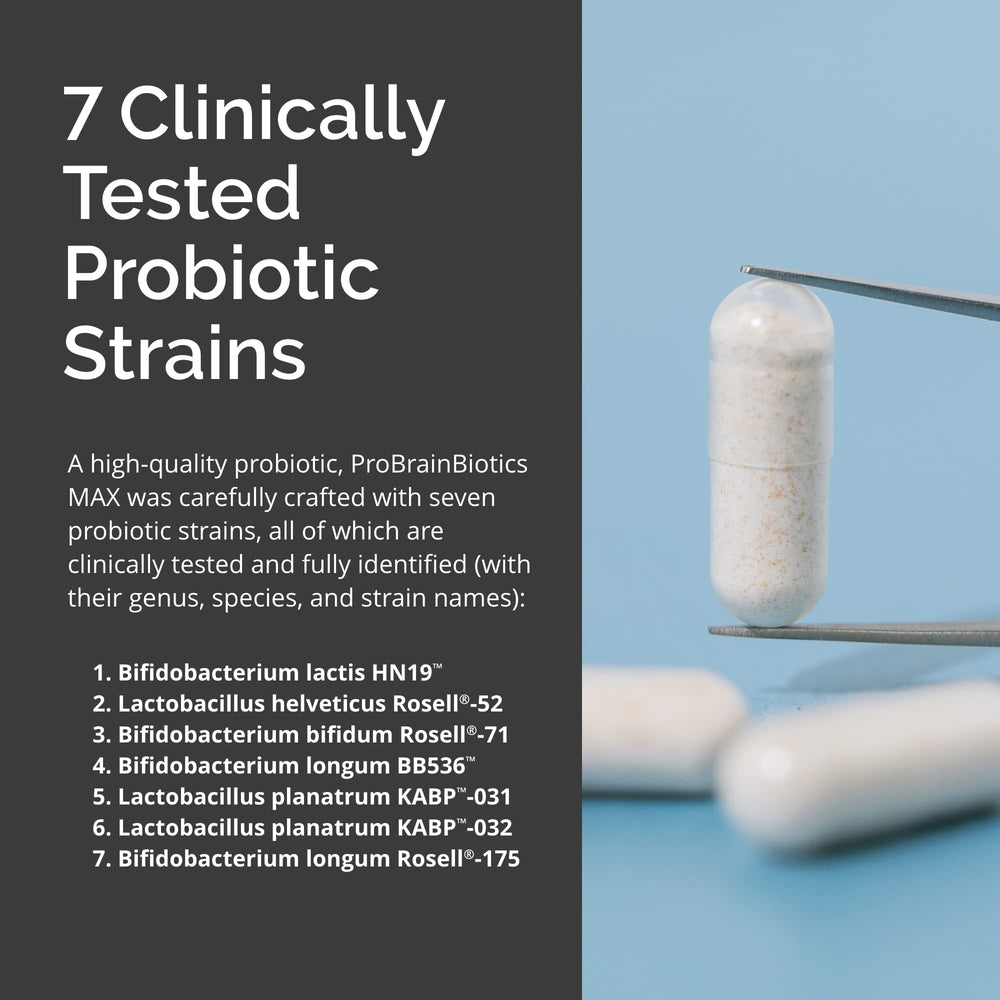 Immune support and gut health concept with ProBrainBiotics MAX