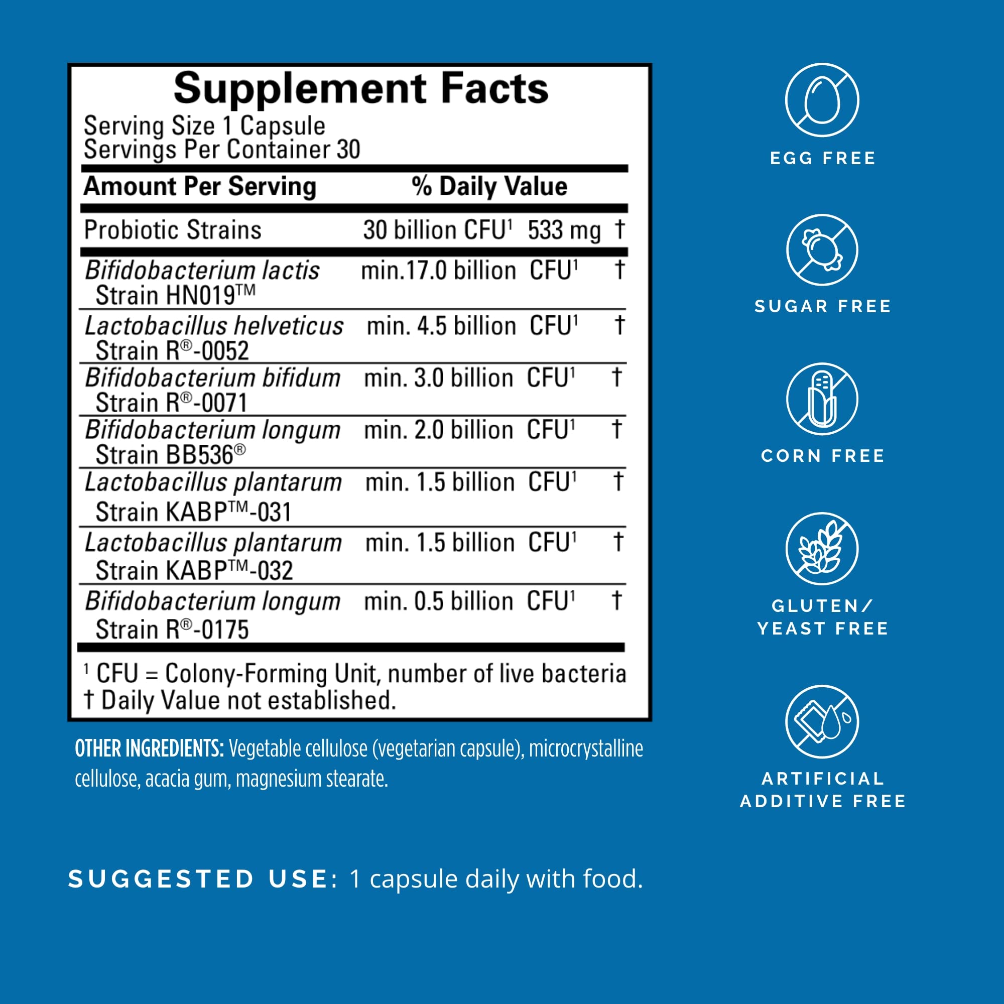 BrainMD ProBrainBiotics MAX packaging label