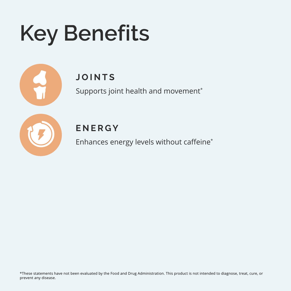 Illustration of joint comfort and mobility benefits