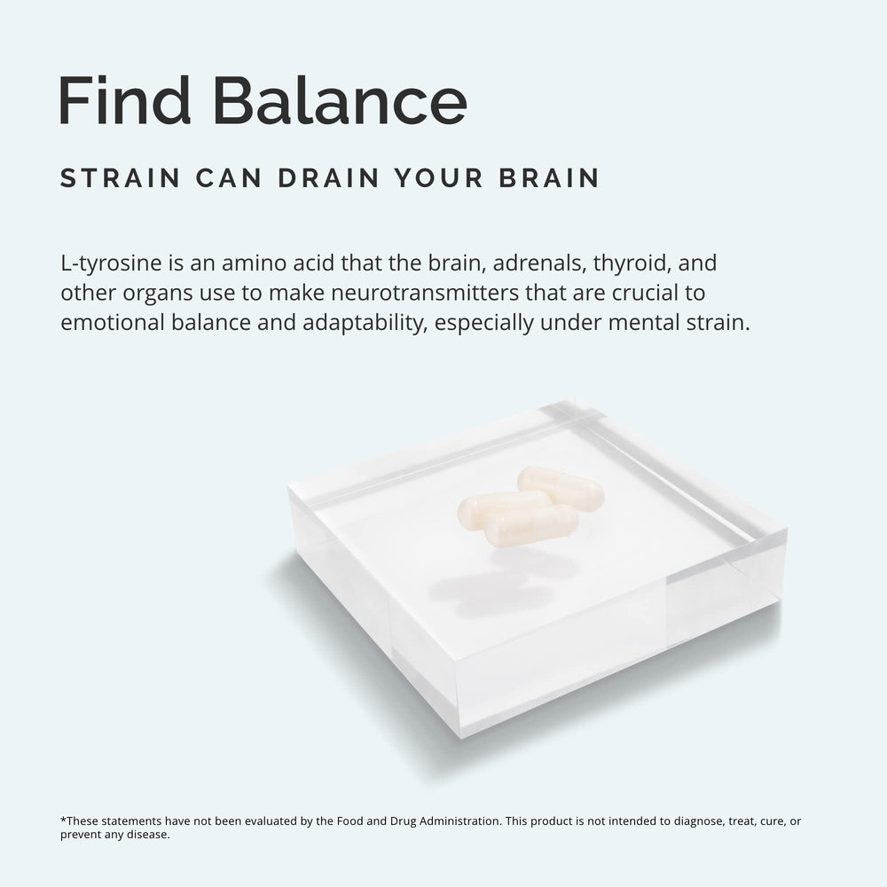 BrainMD Tyrosine ingredients