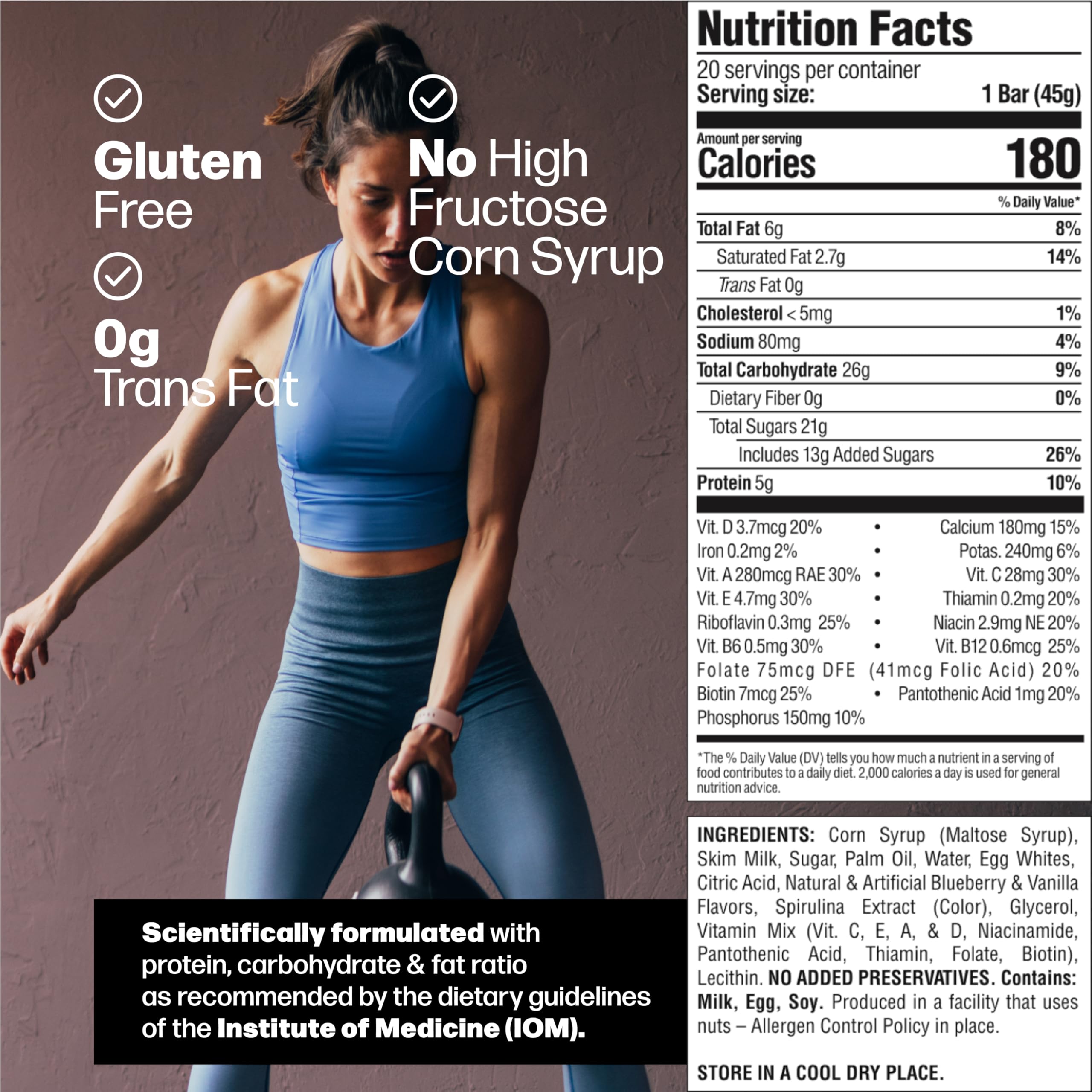 BRAVEN Braven Bar split image shows 1.59 oz portions for quick fuel.