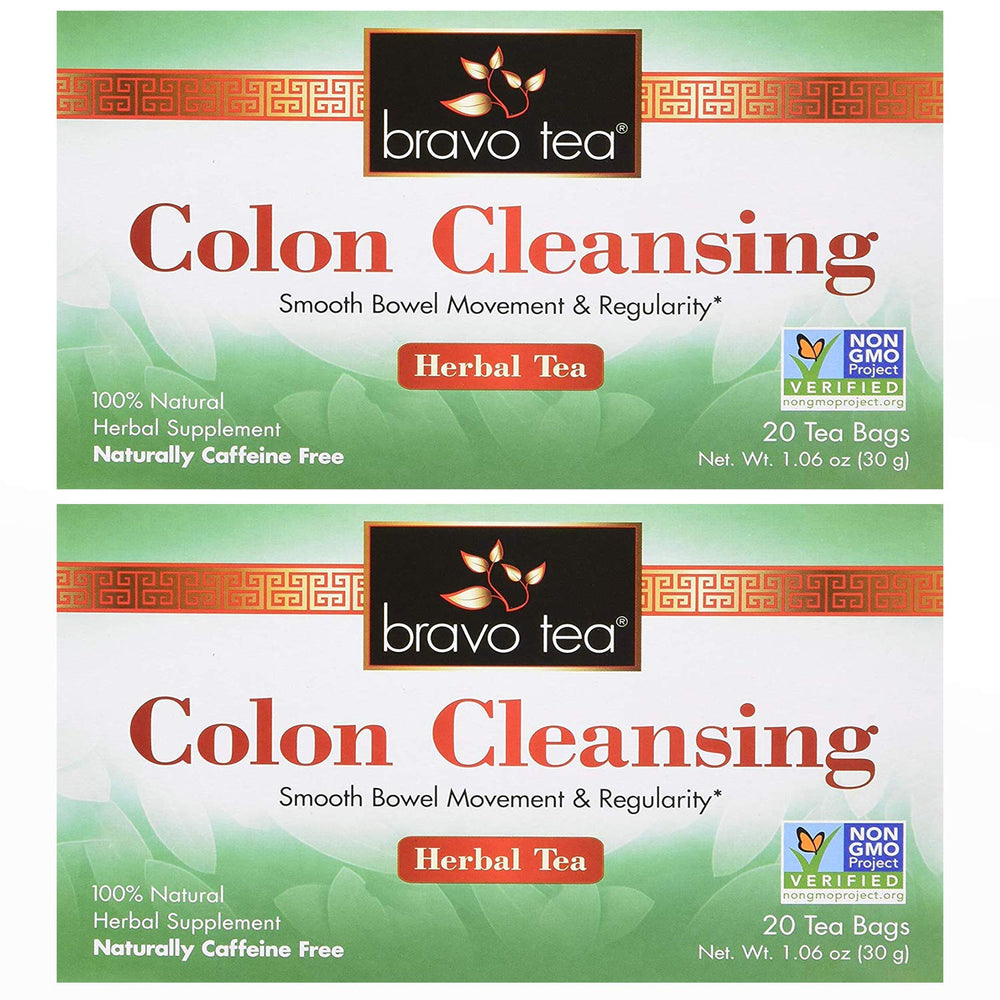 Bravo Tea Colon Cleansing 2-count packaging