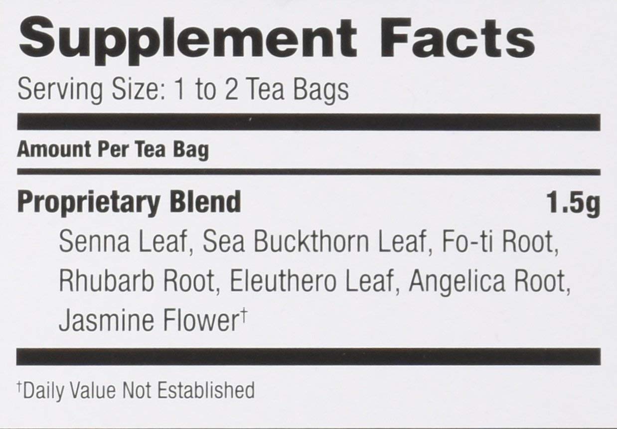 Box with cup and packaging for Bravo Tea Colon Cleansing