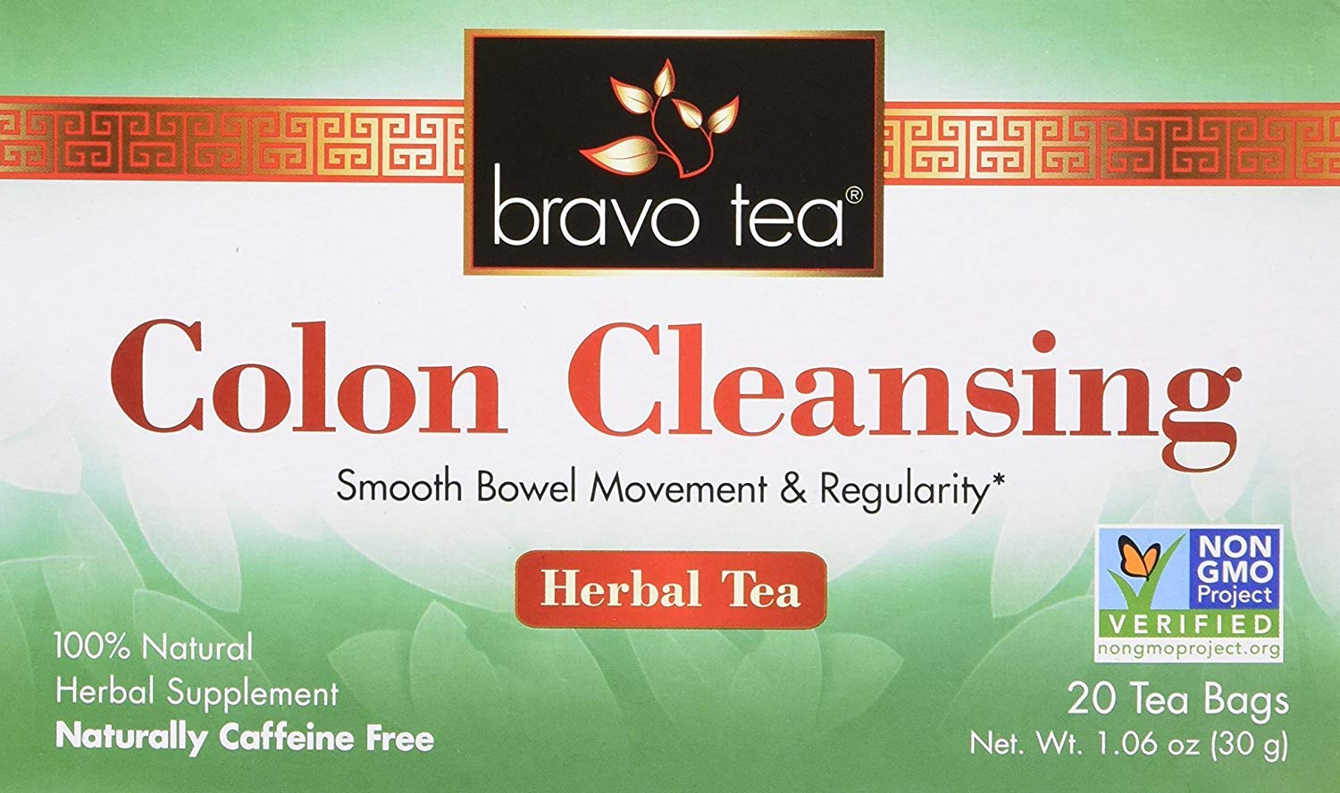 Close-up of herbal ingredients in the Bravo Tea blend